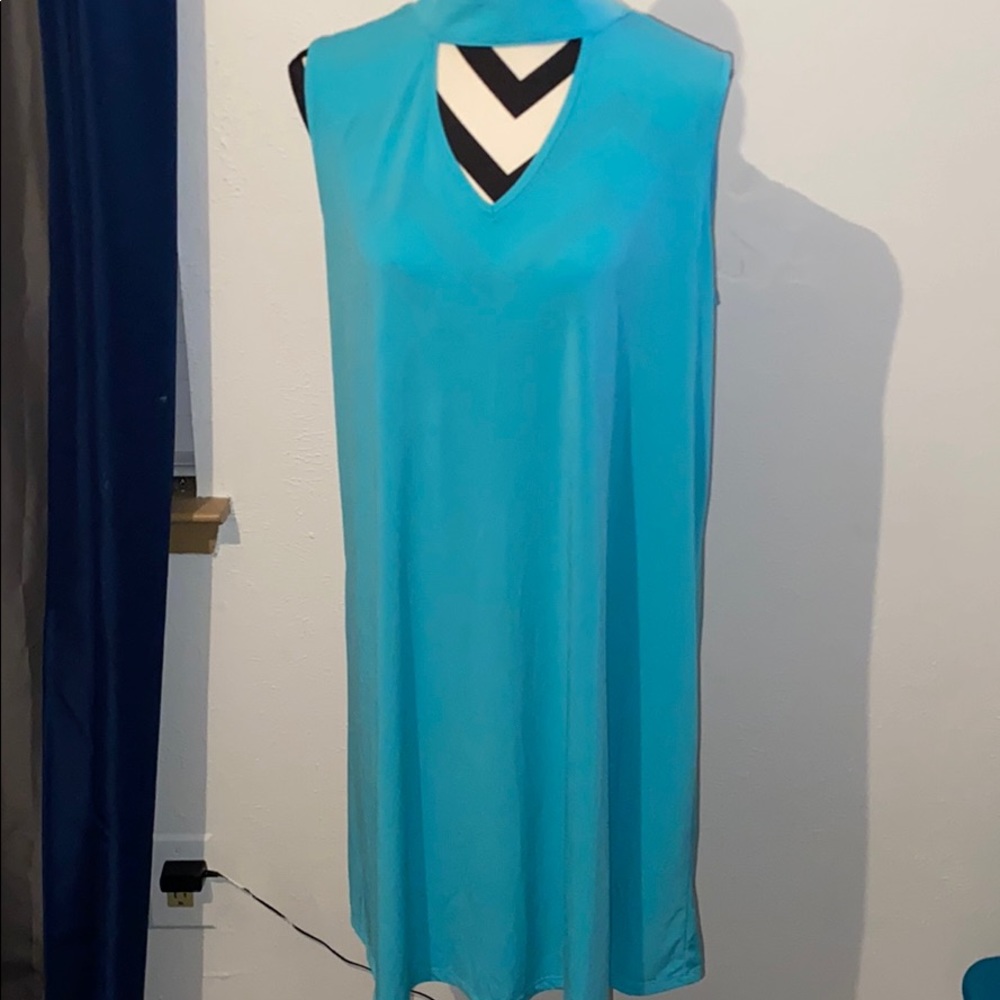 Turquoise Dress